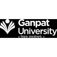 Ganpat University (GU) Kherva Logo