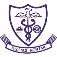 Pt Bhagwat Dayal Sharma Post Graduate Institute of Medical Sciences (PGIMS) Rohtak logo 